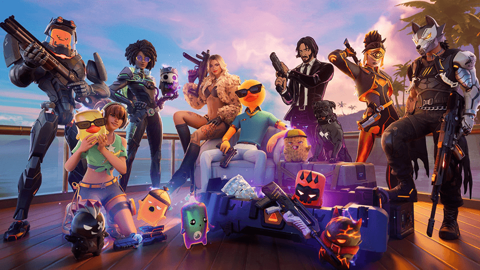 Fortnite background