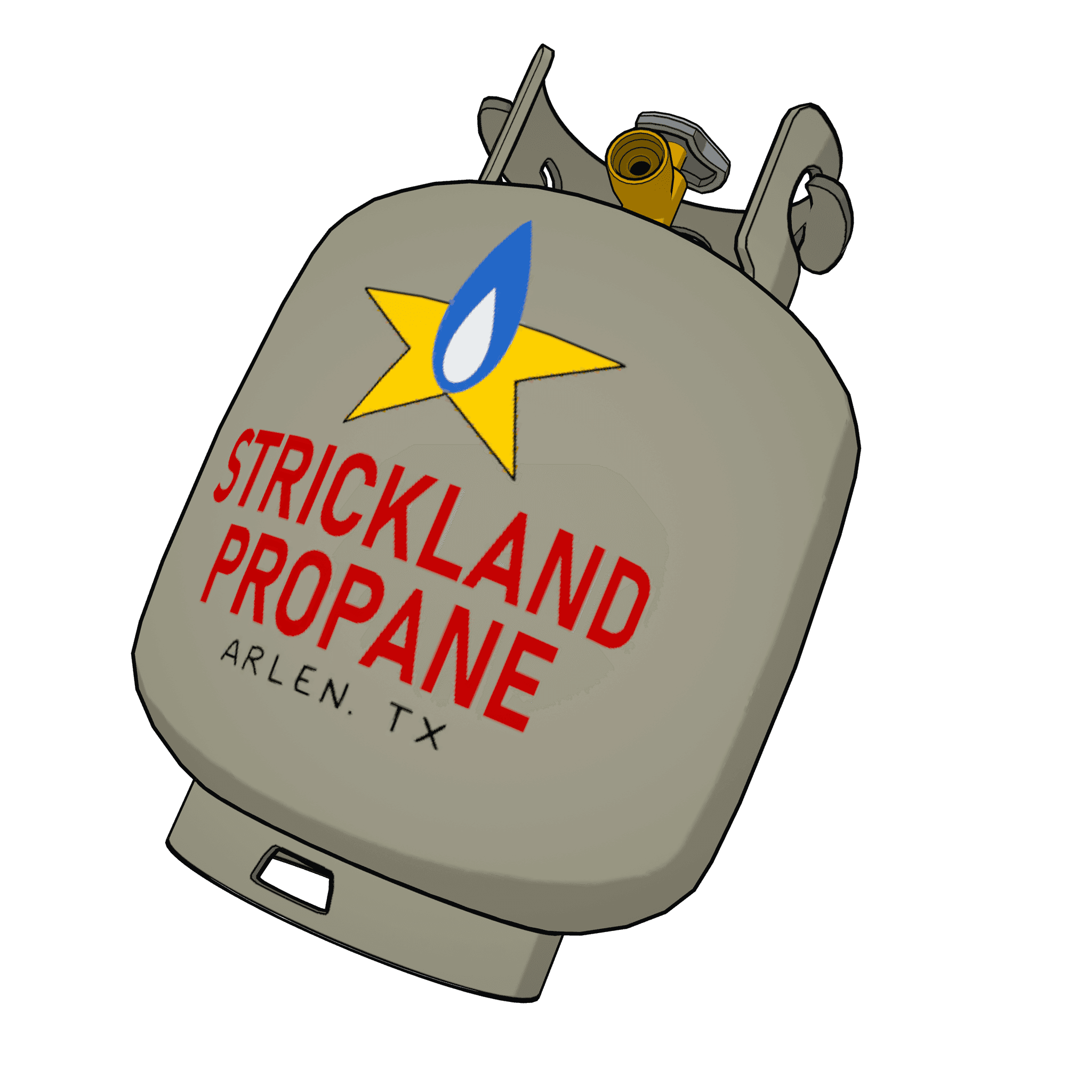 Strickland Propane Tank