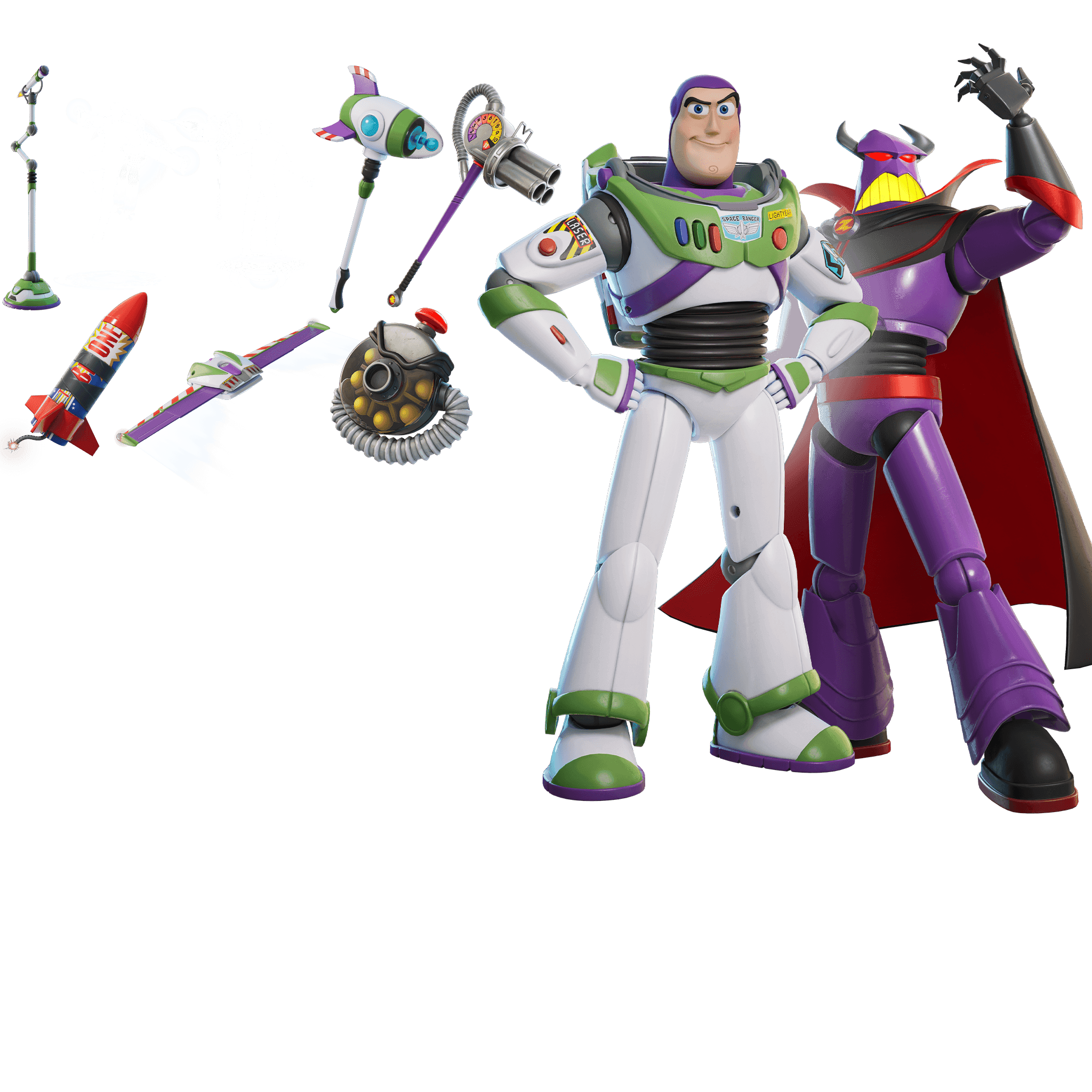 Buzz Lightyear & Emperor Zurg Bundle